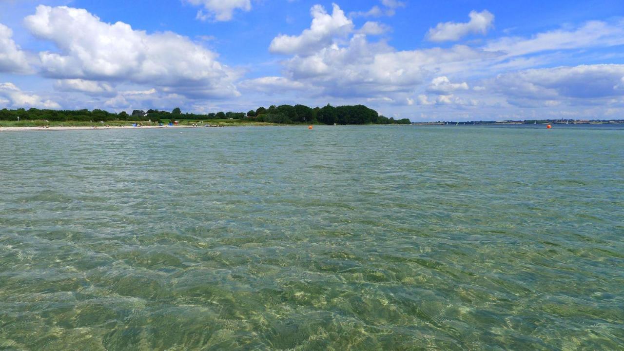 Seeblick II - Gemuetliche 60Qm - Ganzes Haus - 50M Zum Naturstrand - Mit Terrasse Und Grossem Garten Glücksburg Exteriér fotografie